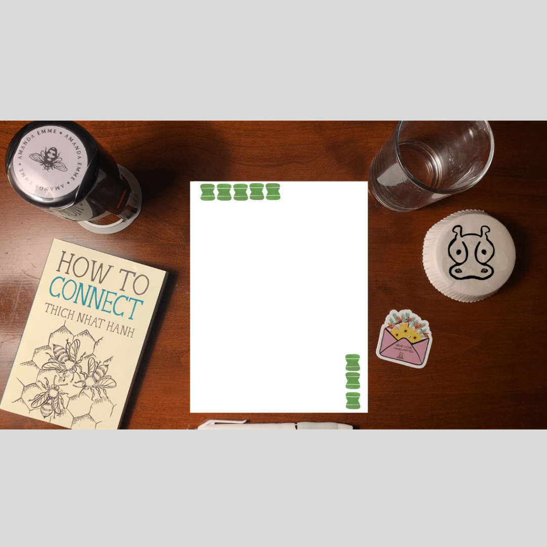 “Broken Patterns” Letter Writing Paper