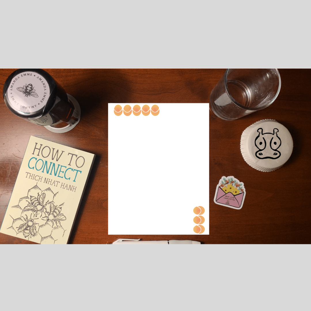 “Broken Patterns” Letter Writing Paper