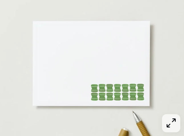 “Broken Patterns” Letter Writing Paper