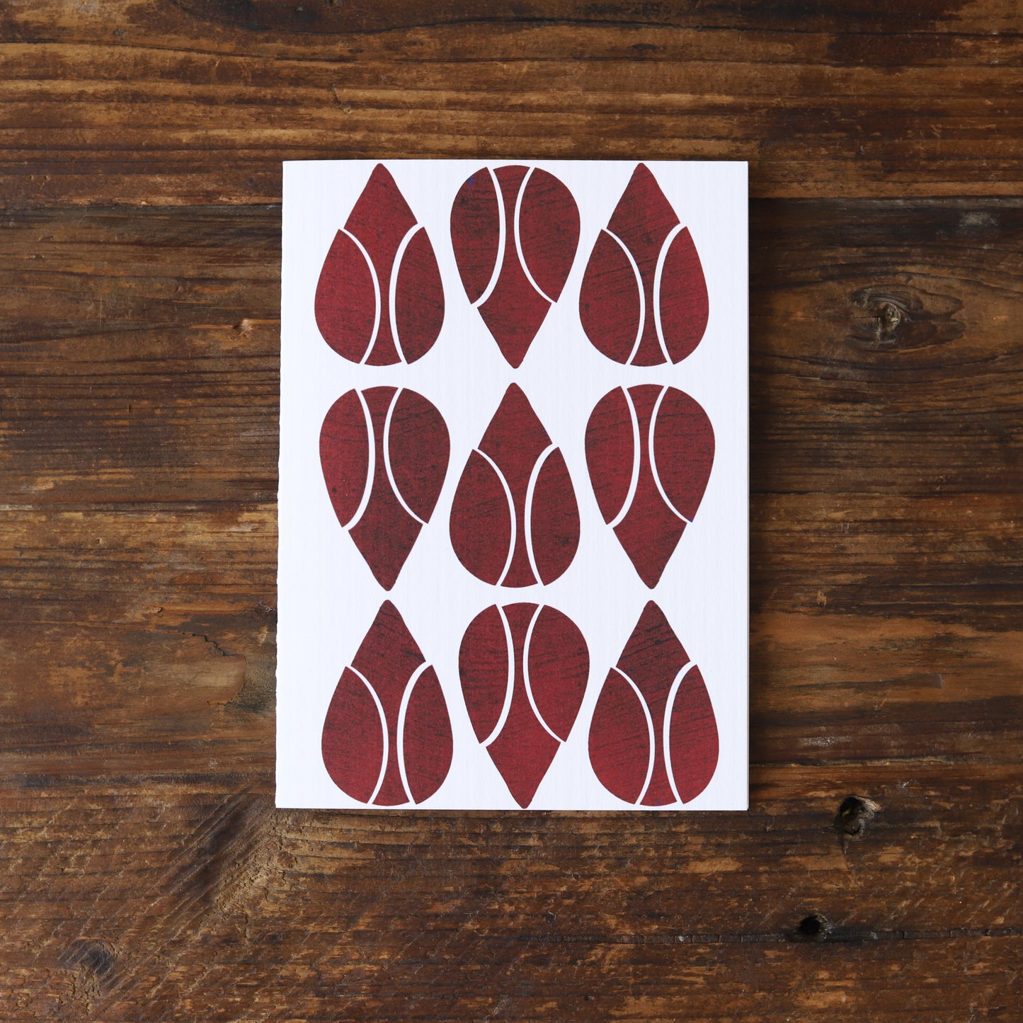 “Broken Patterns” Note Card Set